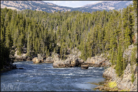 A river runs through it