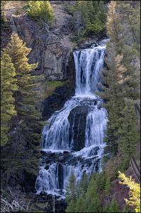 Sunrise at the Falls - Grand Tetons